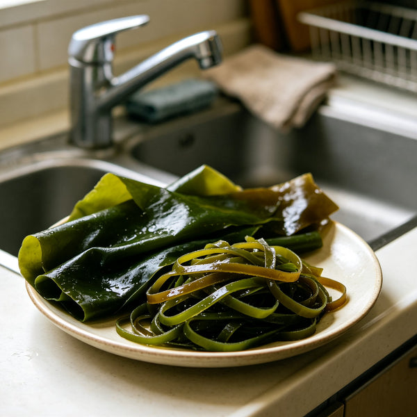 Fresh-Frozen Kelp Sheets And Strips