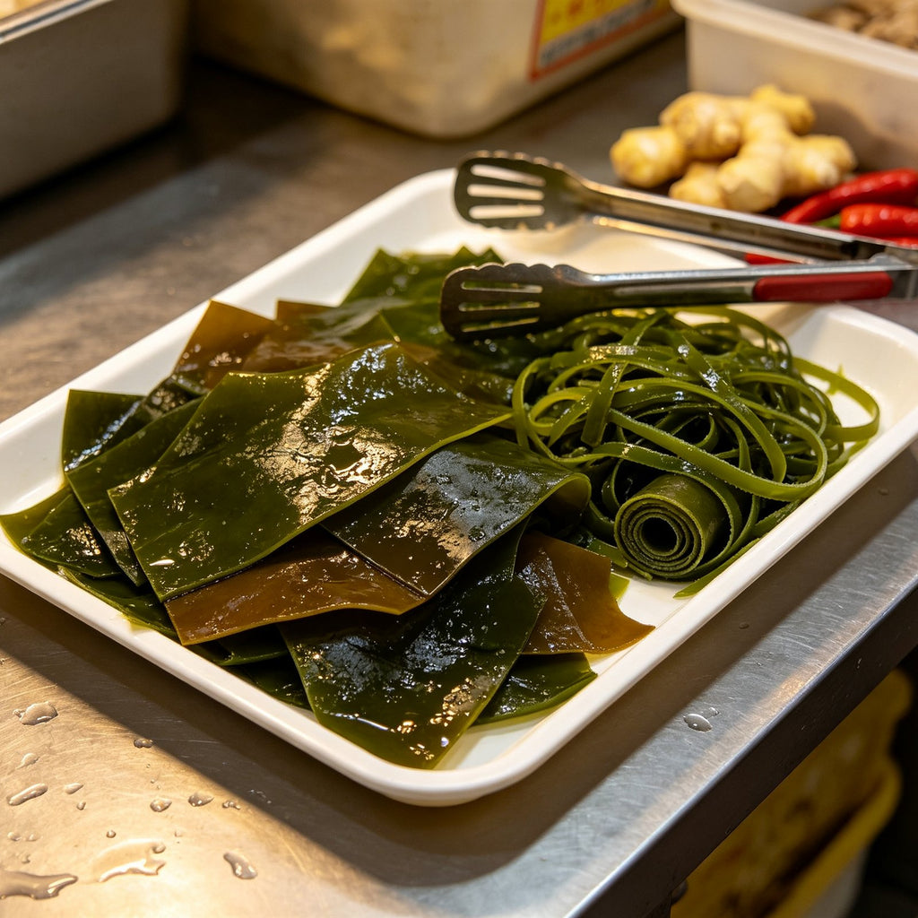 Fresh Kelp Sheets And Strips