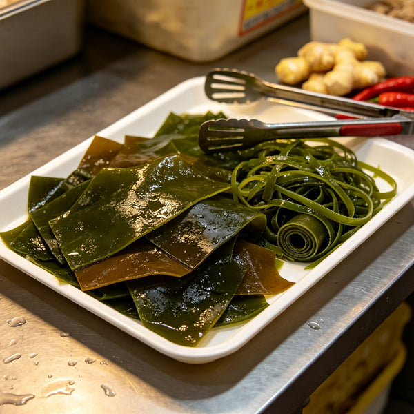 Fresh-Frozen Kelp Sheets And Strips