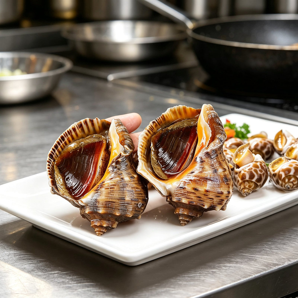 Whole Sea Snails In Shell