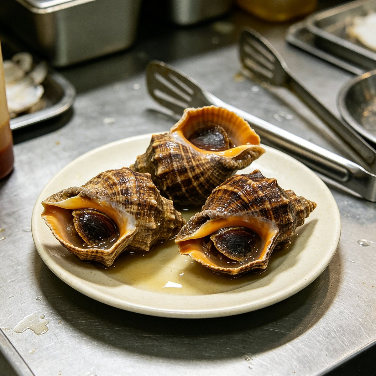 Whole Sea Snails In Shell